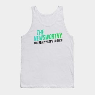 The NewsWorthy Green Logo Tank Top